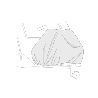 2 - Capa para bicicleta Fiamma Capa para bicicleta para caravana 2 lugares Capa para bicicleta para caravana